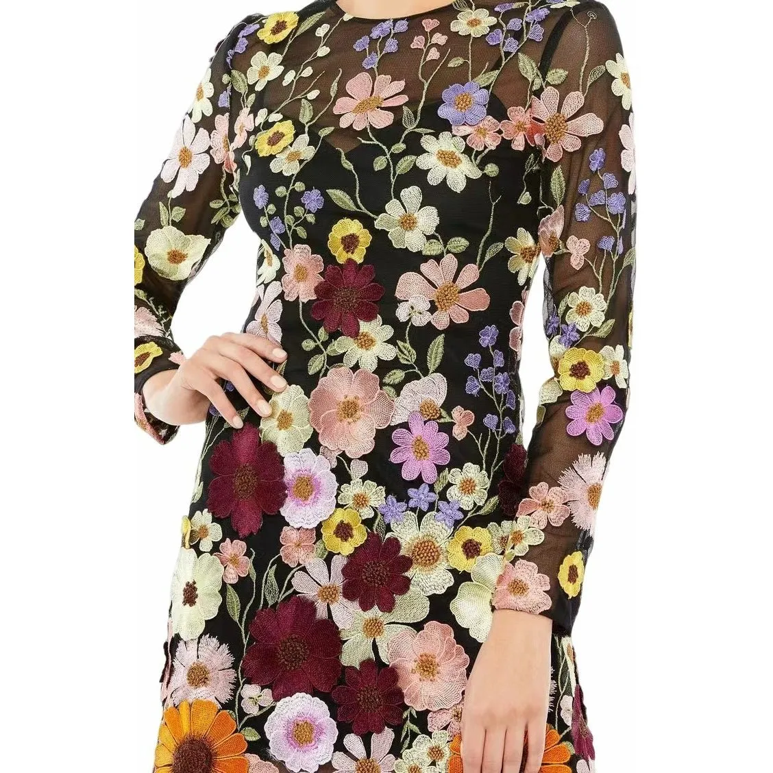 Floral Sling Bag Buttock Mini Dress Women's Fashion - Buy Now