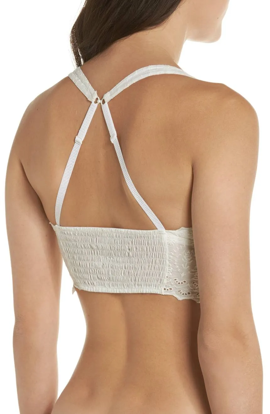 Free People Intimately Ezra Bralette White Eyelet