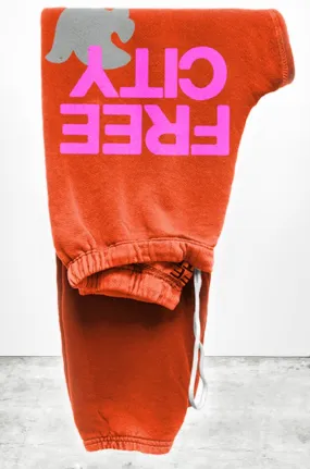 Freecity Orange Sweats - Large Size | Shop Now