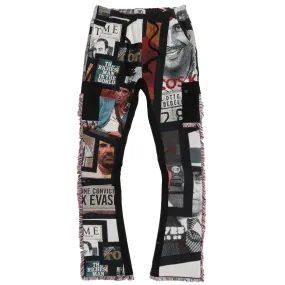 Frost Narco Tapestry Sweatpants - Black