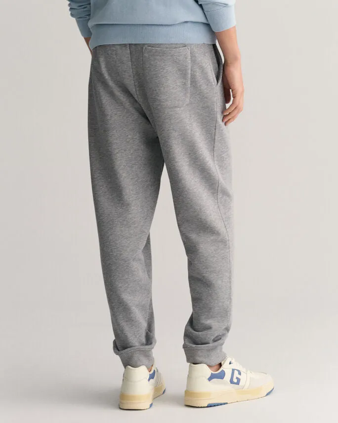 Gant Men's Grey Sweatpants - Reg Shield Design (Model: 344707)