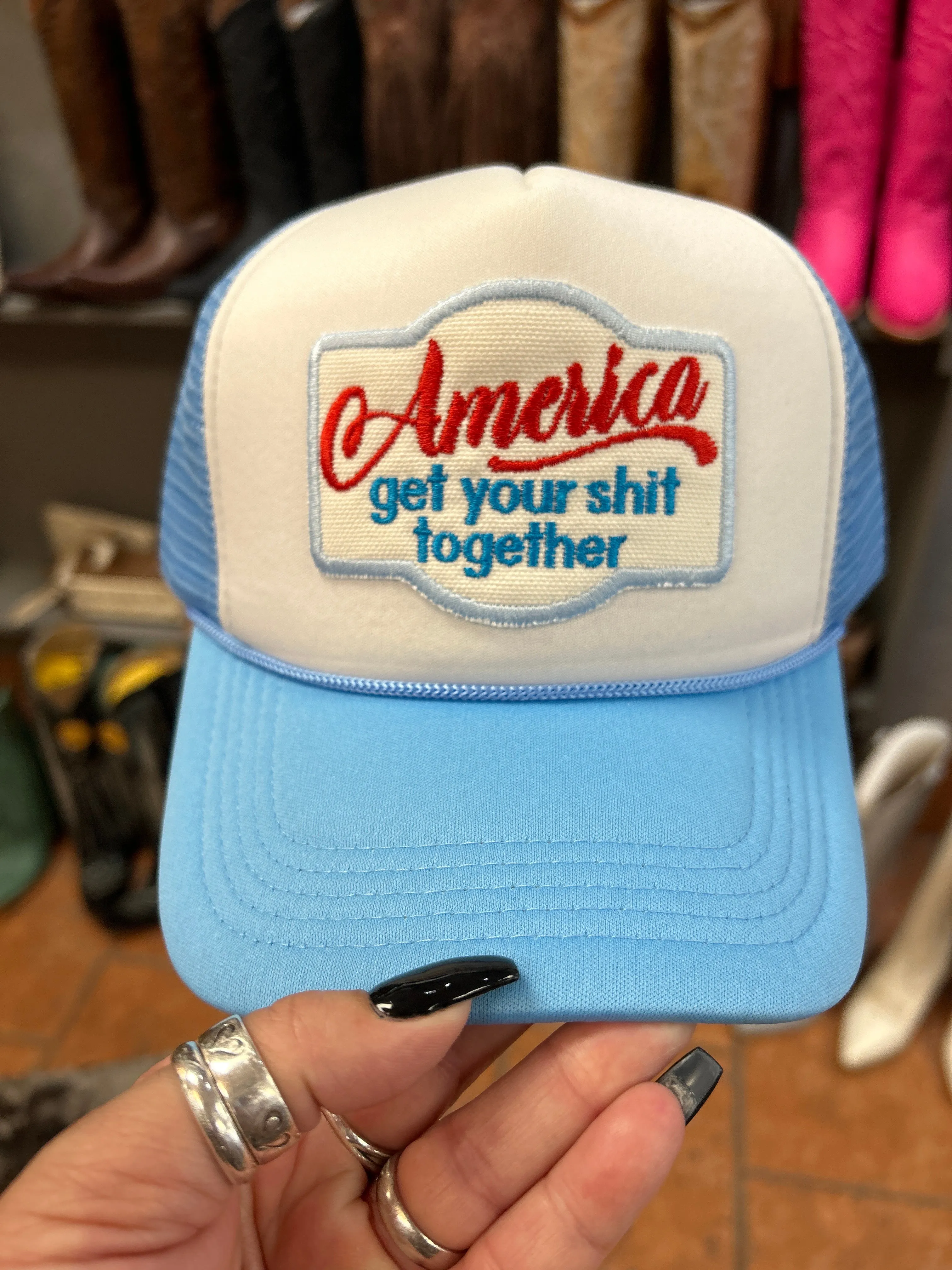 Girl Trucker Hats - Get Lucky with Stylish Designs