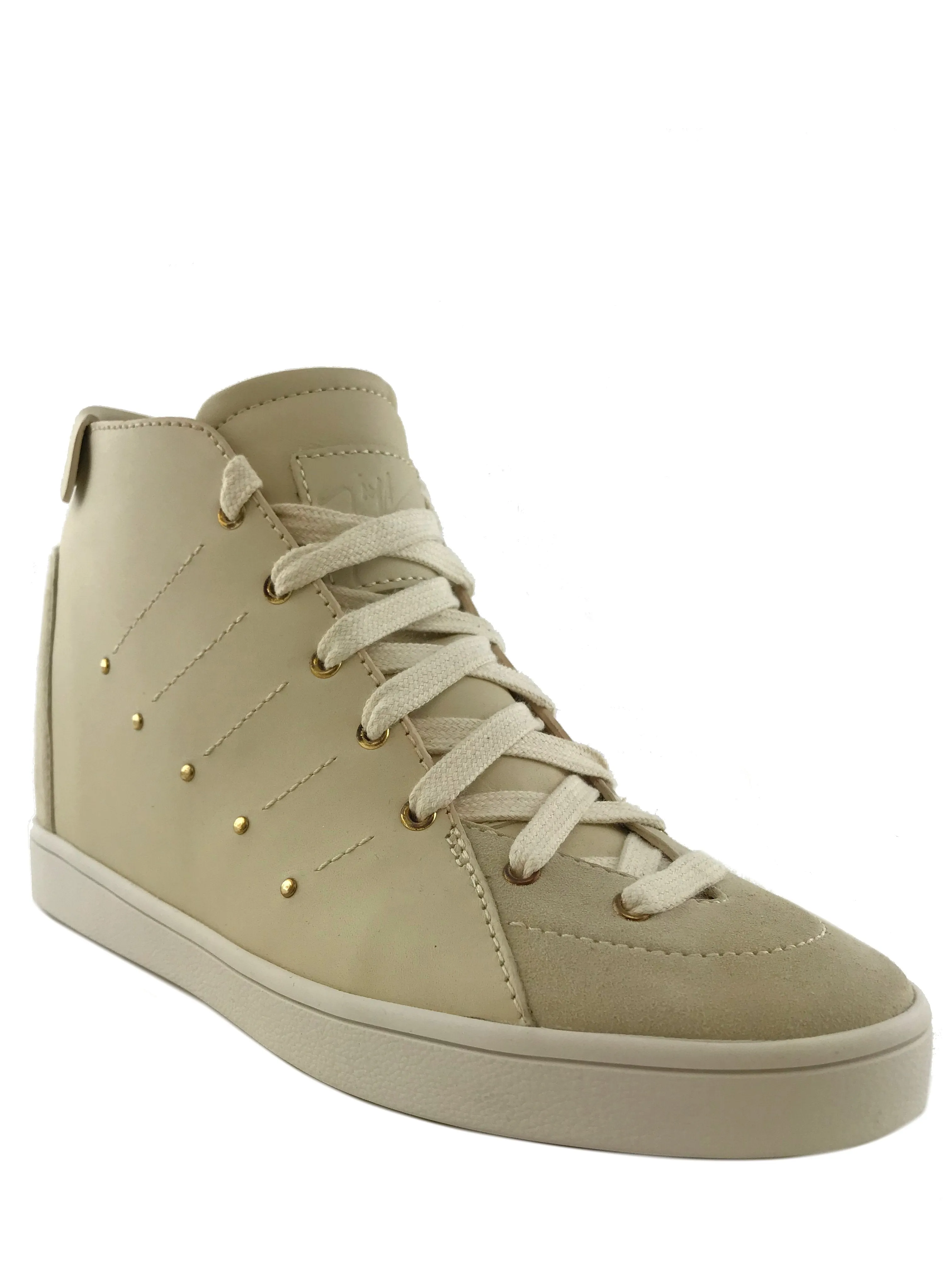 Giuseppe Zanotti High Top Sneaker - Leather - Size 9.