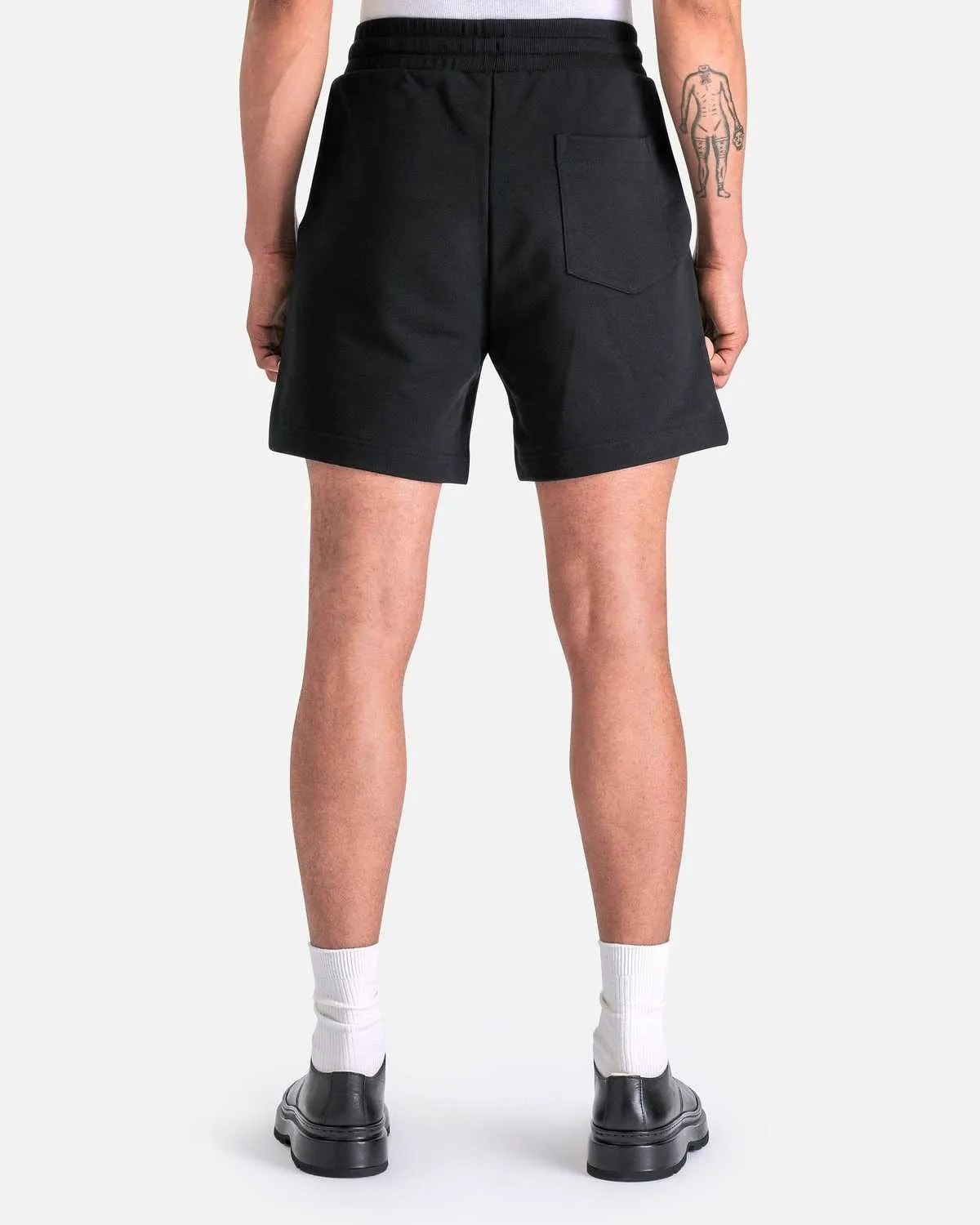 Gradient Arch Logo Sweatshort - Black