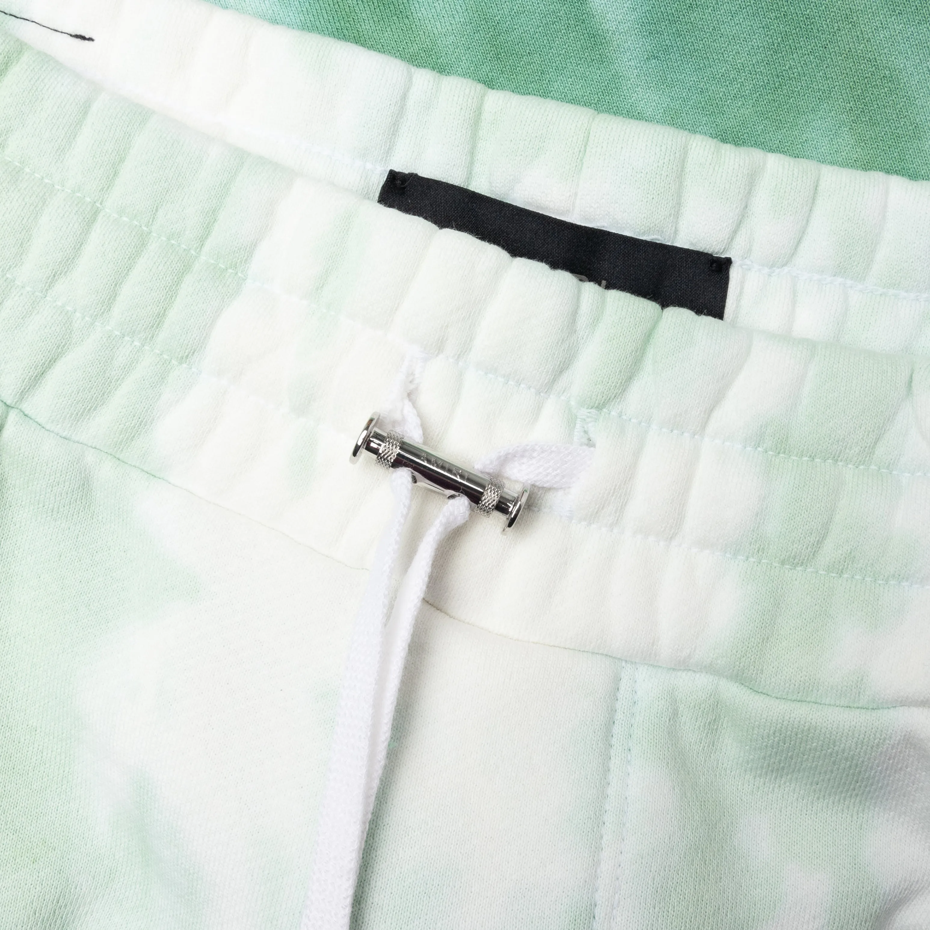 Green Dip Dye Sweatshorts - MA Logo