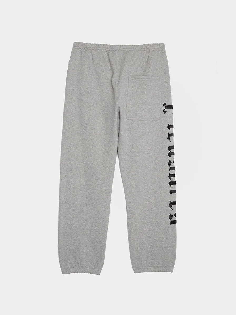 Grey Burnout Sweatpant