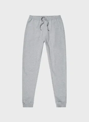 Grey Melange Men's Loopback Sweatpants