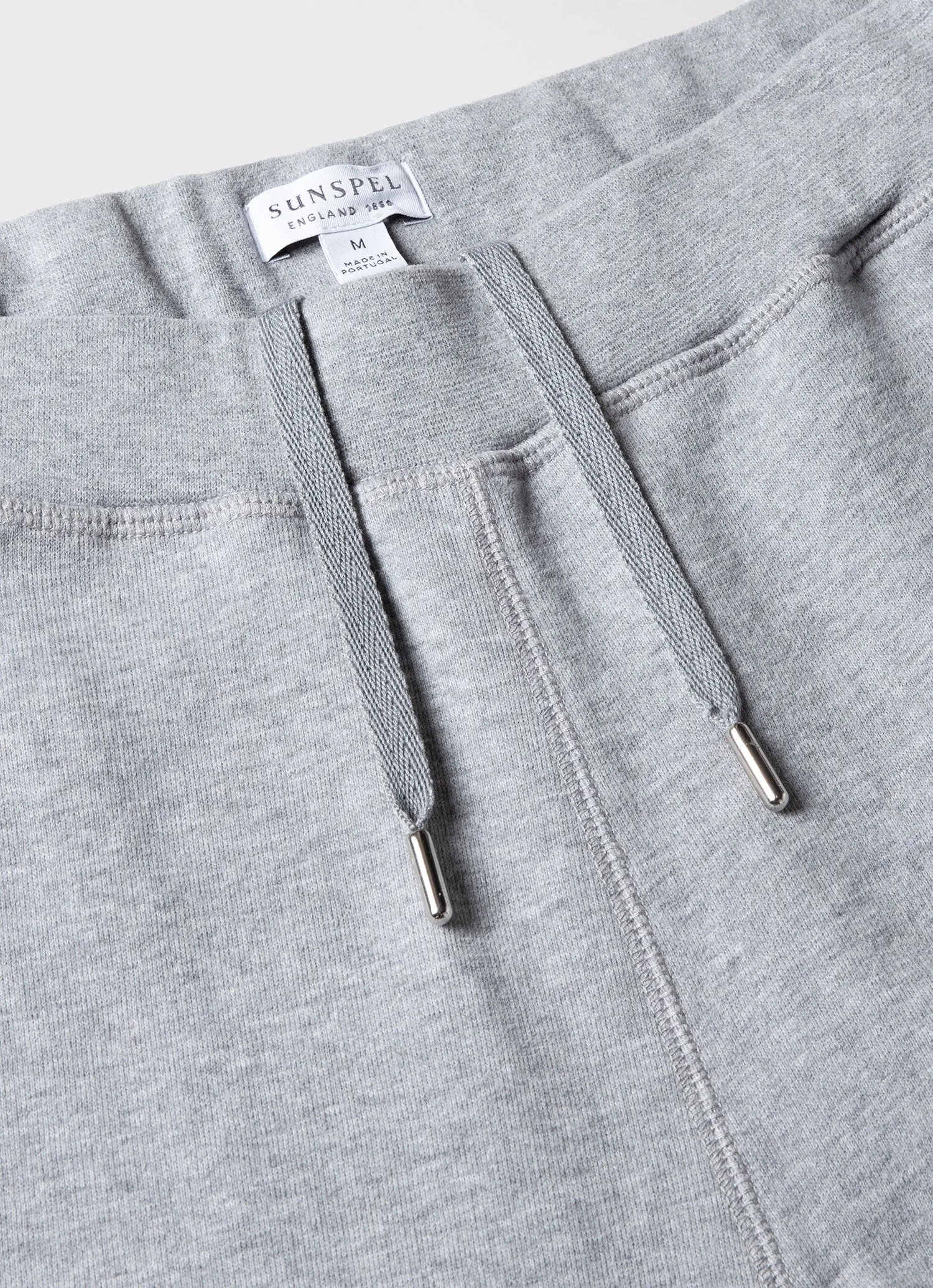 Grey Melange Men's Loopback Sweatpants