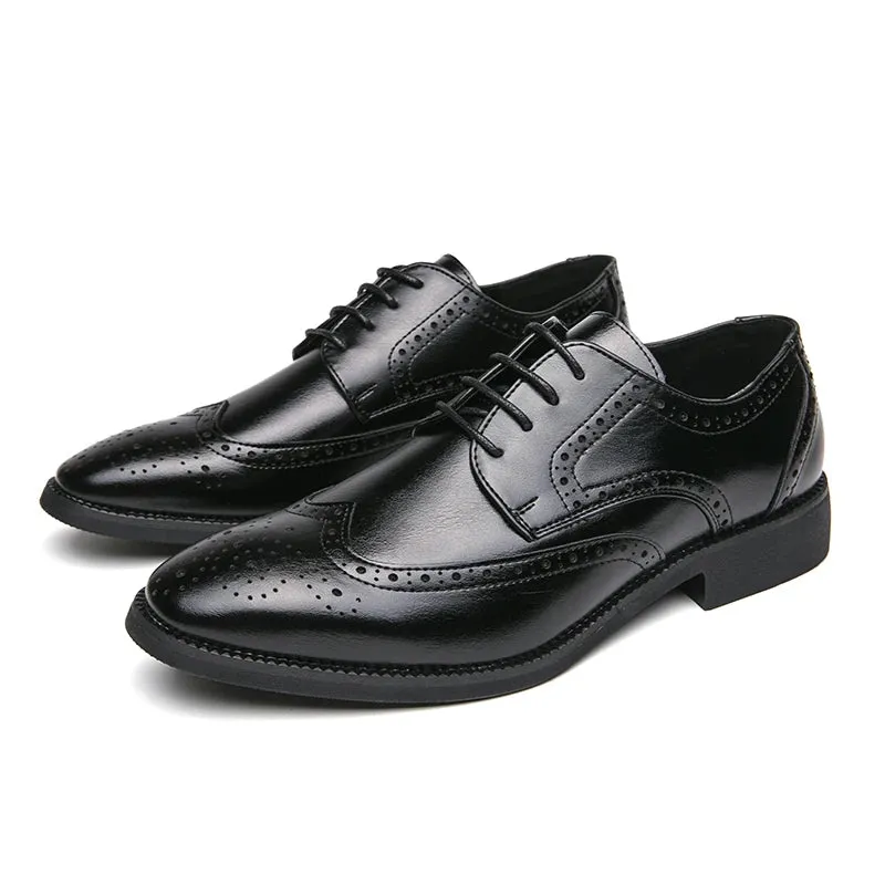 Handmade Men Brogue Shoes