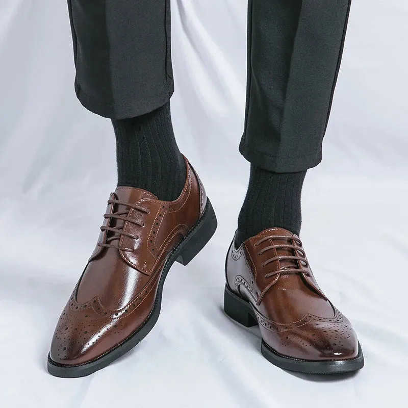 Handmade Men Brogue Shoes