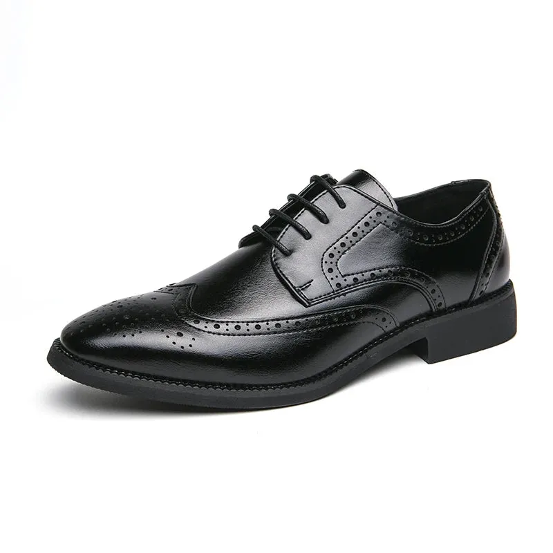 Handmade Men Brogue Shoes