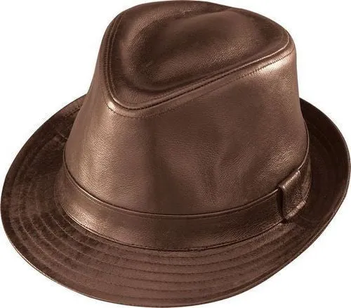 Henschel Leather Fedora - Buy Now!