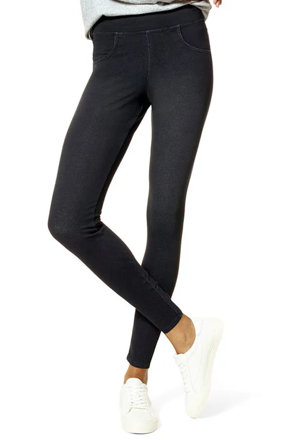 HUE Game Changer Denim Leggings