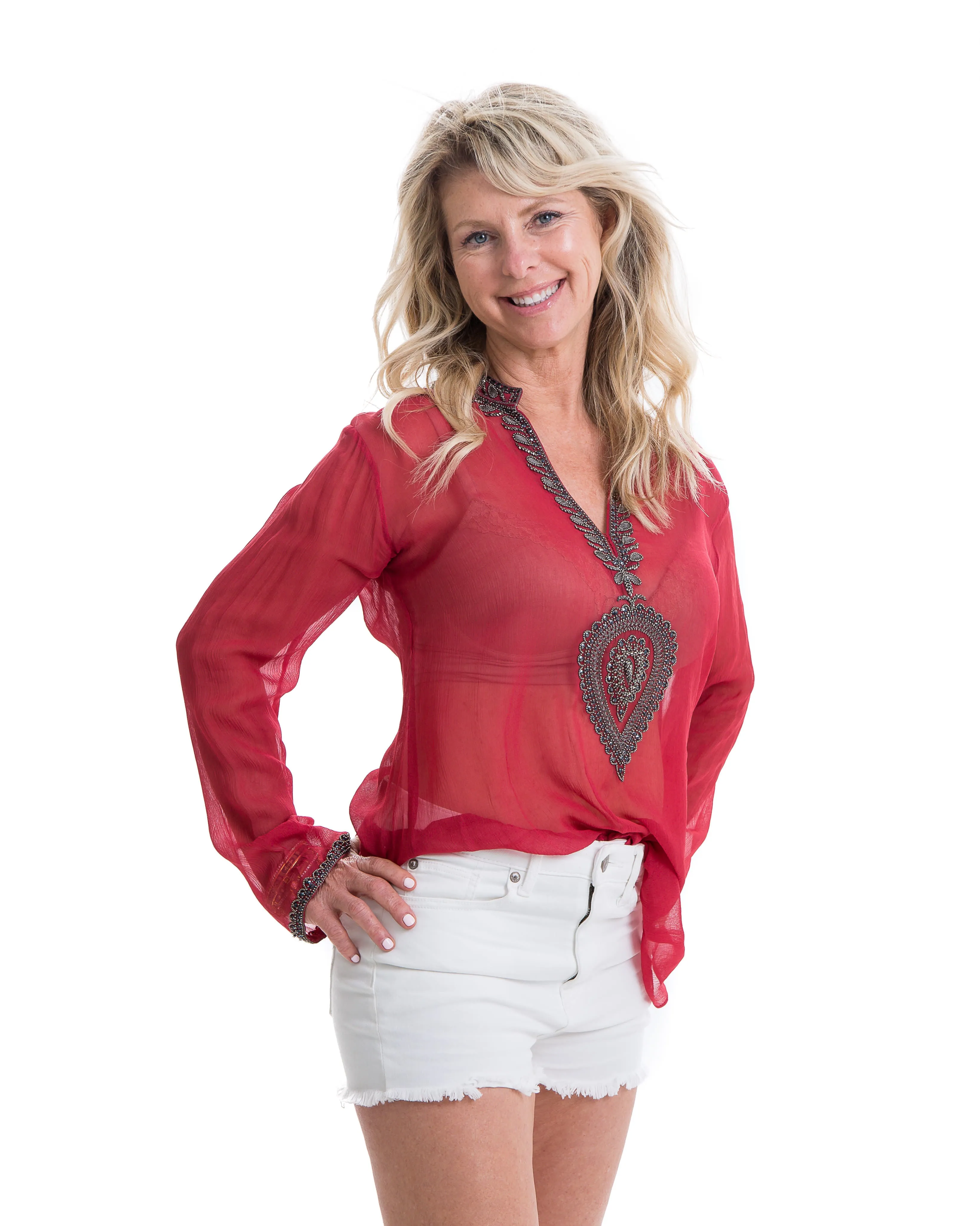 Ibiza Tunic - Trendy Ibiza-inspired Fashion Piece with Vibrant Patterns and Relaxed Fit. Perfect for Summer Styling.