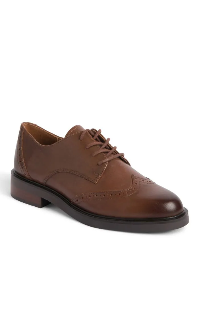 Ladies Caprice Brogue Shoes