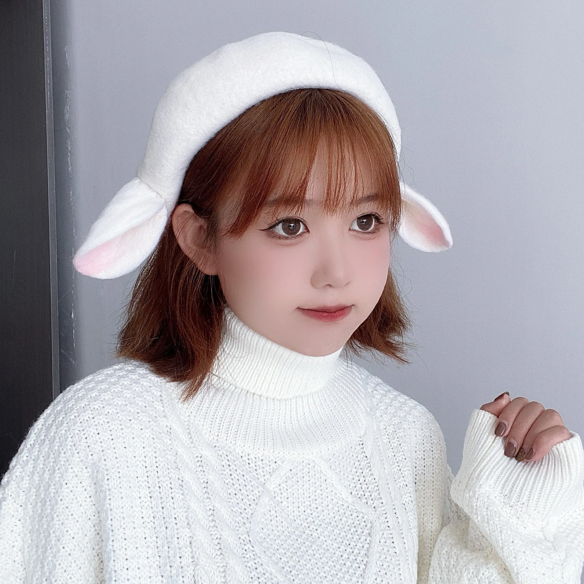 Lamb ear Beret by160