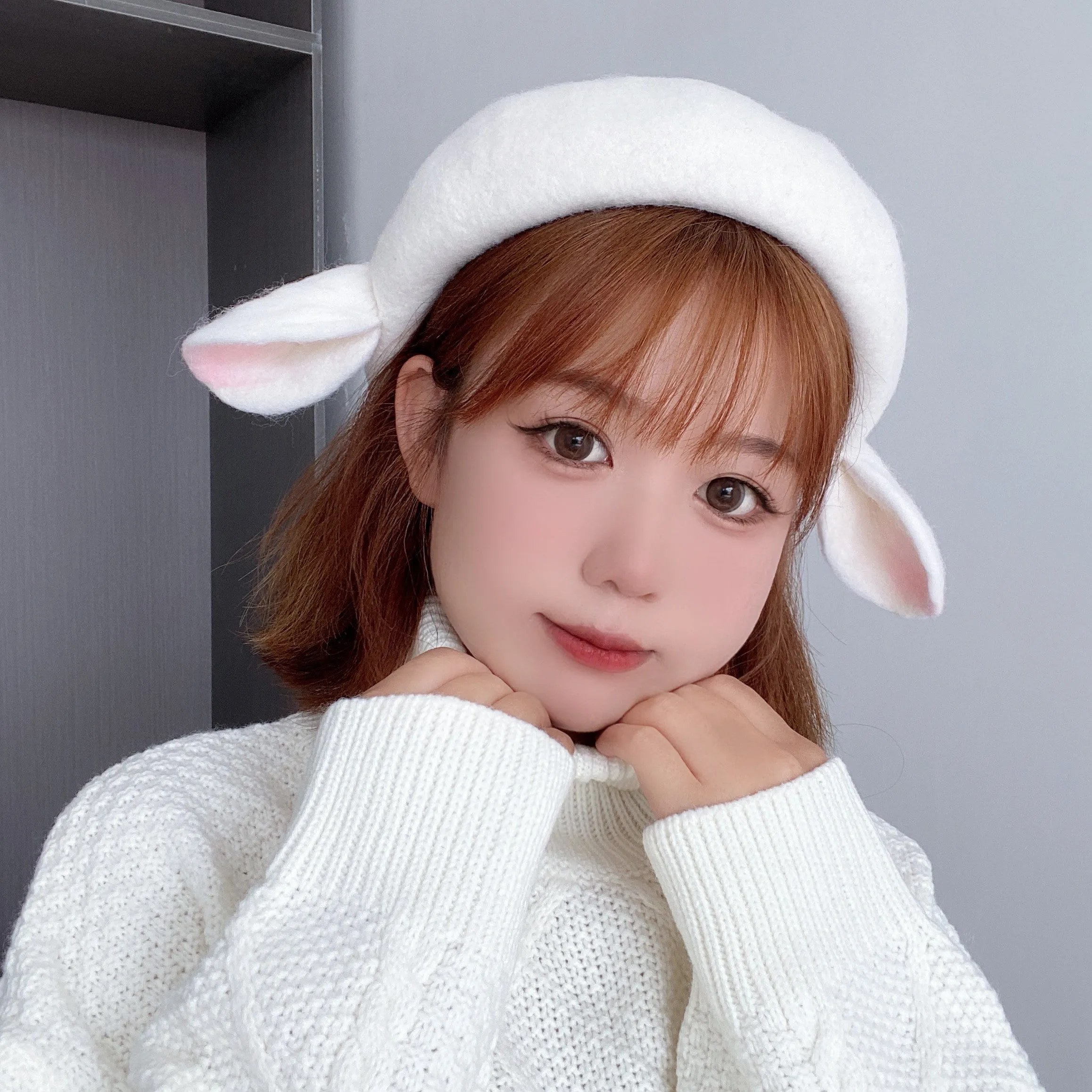 Lamb ear Beret by160