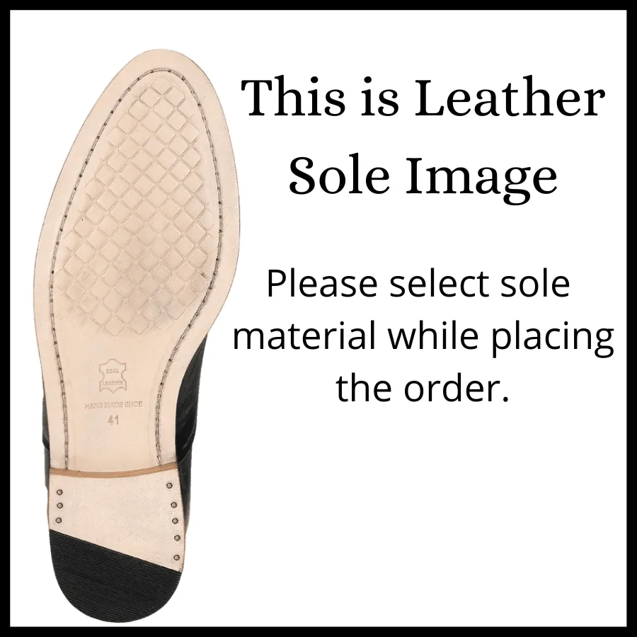 Leather Sole Men's Shoes - Adam Brogue