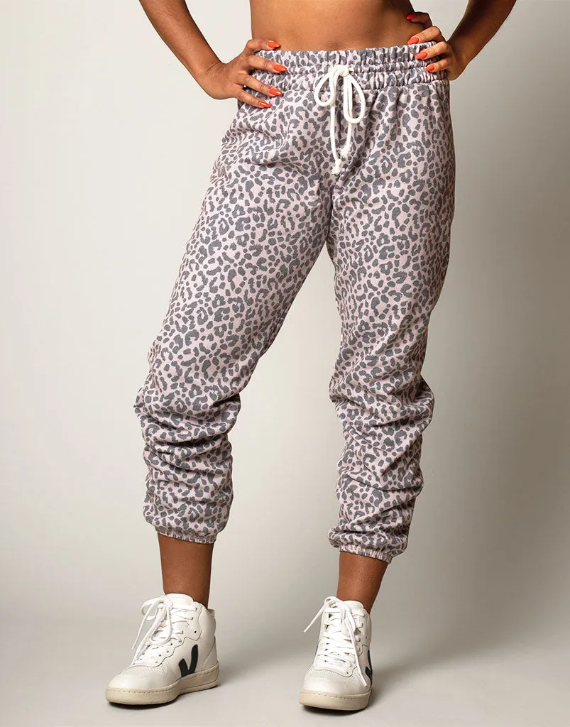 Leopard Joggers