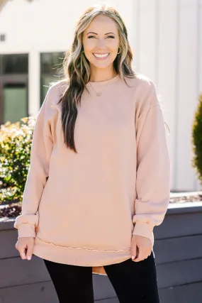 Life Pink Tunic Toasted Almond