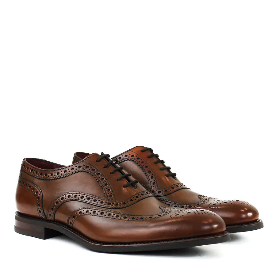 Loake Kerridge Oxford Brogues, Cedar - Buy Now