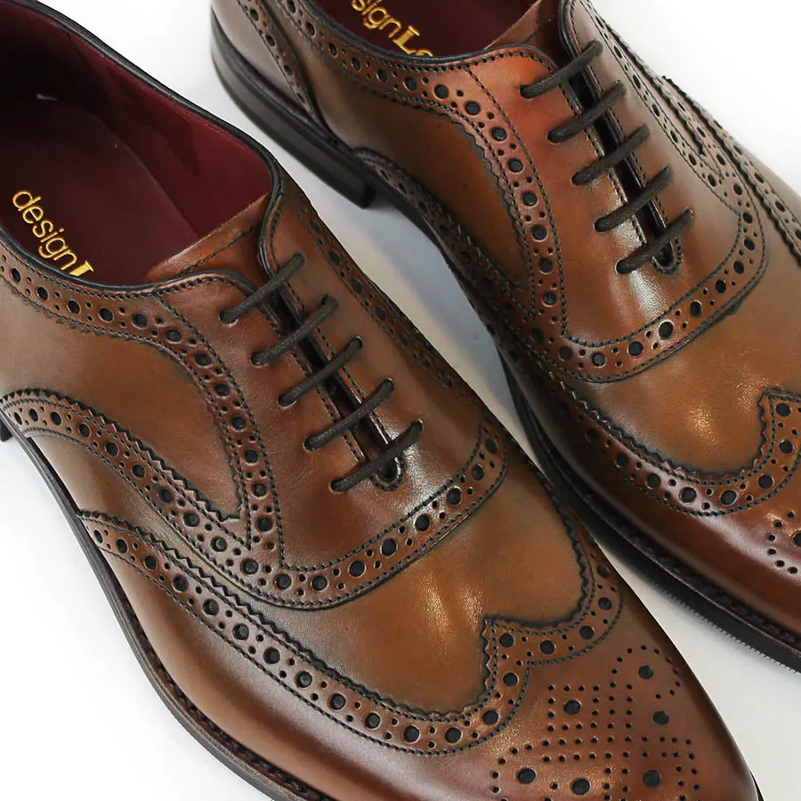 Loake Kerridge Oxford Brogues, Cedar - Buy Now