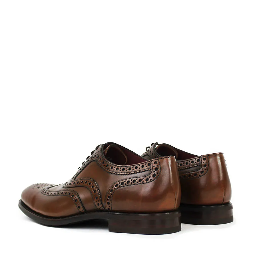 Loake Kerridge Oxford Brogues, Cedar - Buy Now