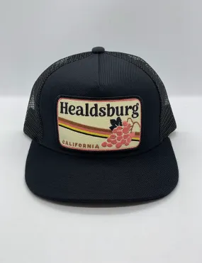 Local Hats - Trucker Hat, Healdsburg (New Grape)