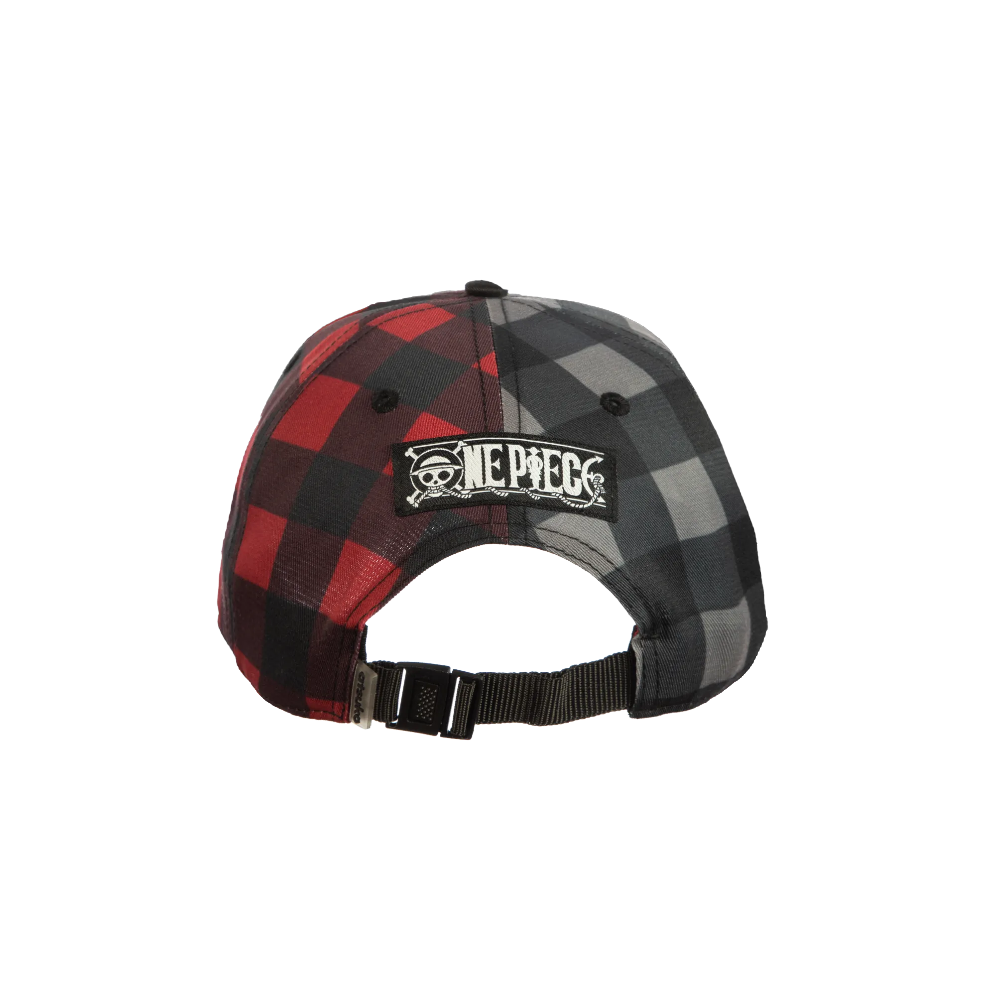 Logo Plaid Strapback Hat