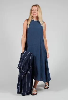 Longline Dress in Denim