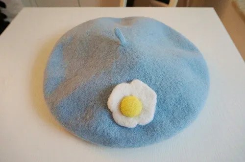 Macaroon Egg Beret - BY51026