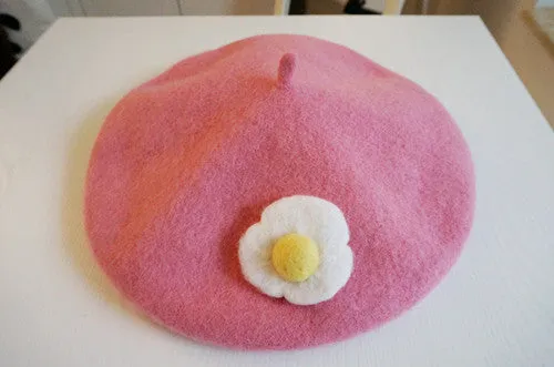 Macaroon Egg Beret - BY51026