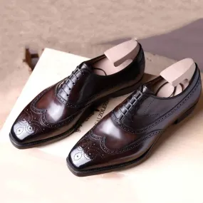 Men's Brown Brogue Shoes