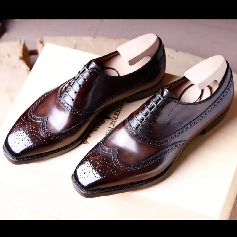 Men's Brown Brogue Shoes