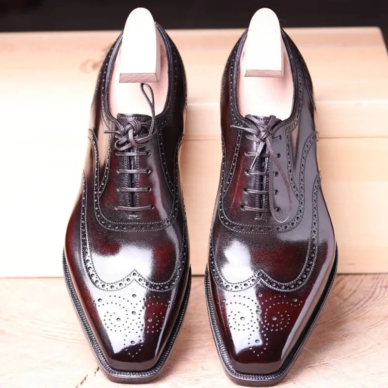 Men's Brown Brogue Shoes