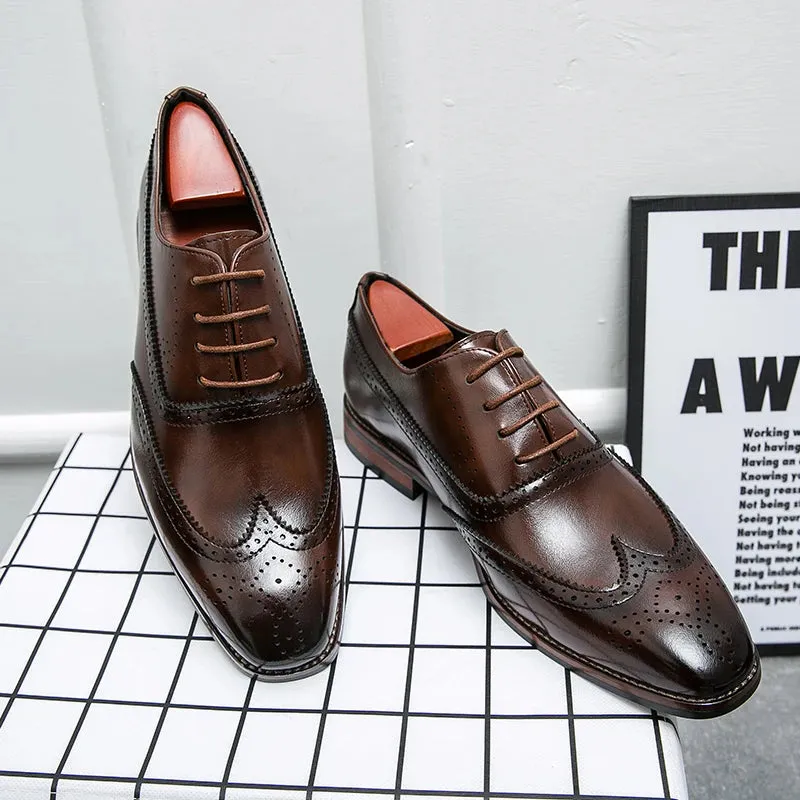 Men's Brown Brogue Shoes