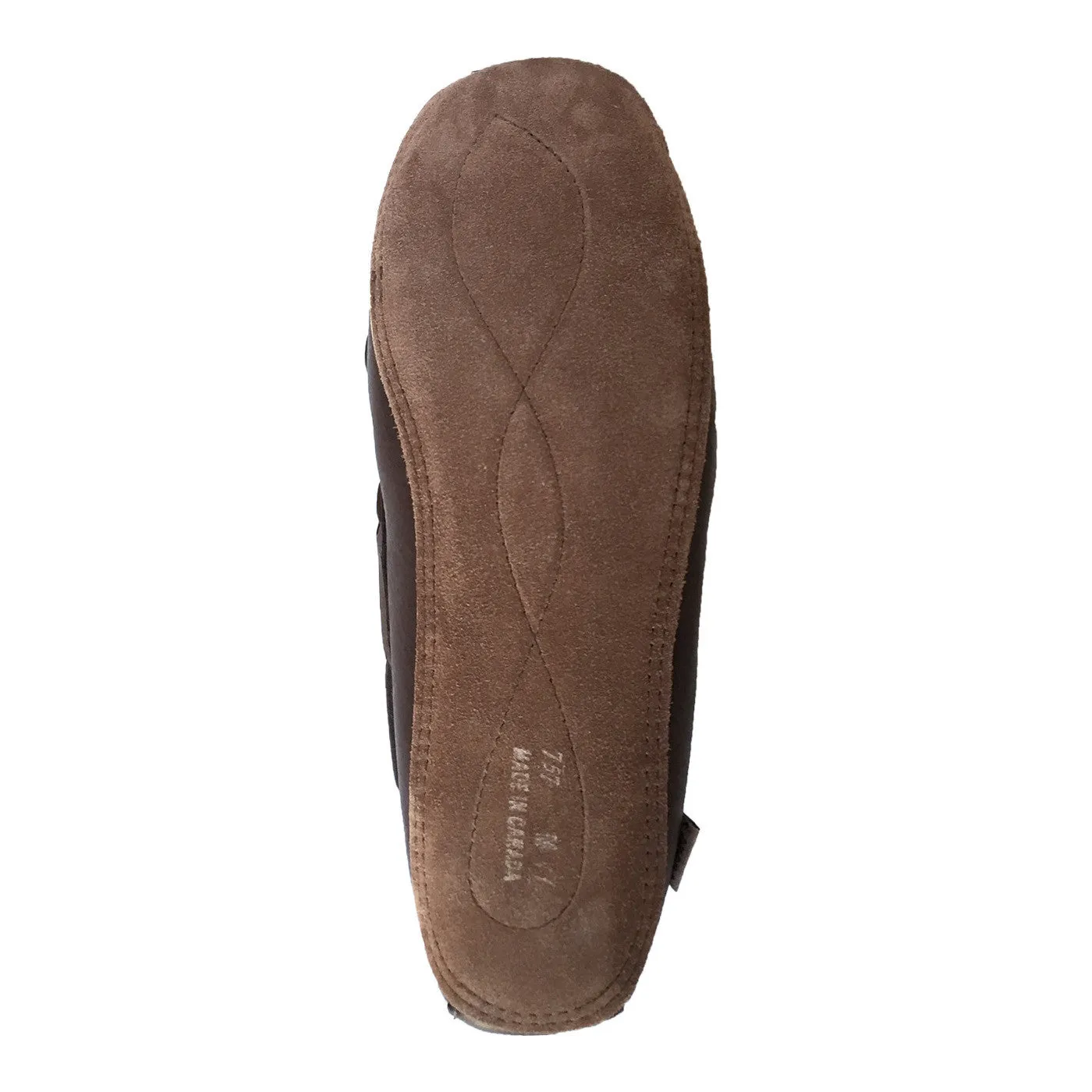 Men's Sheepskin Moccasin Slippers with Lining