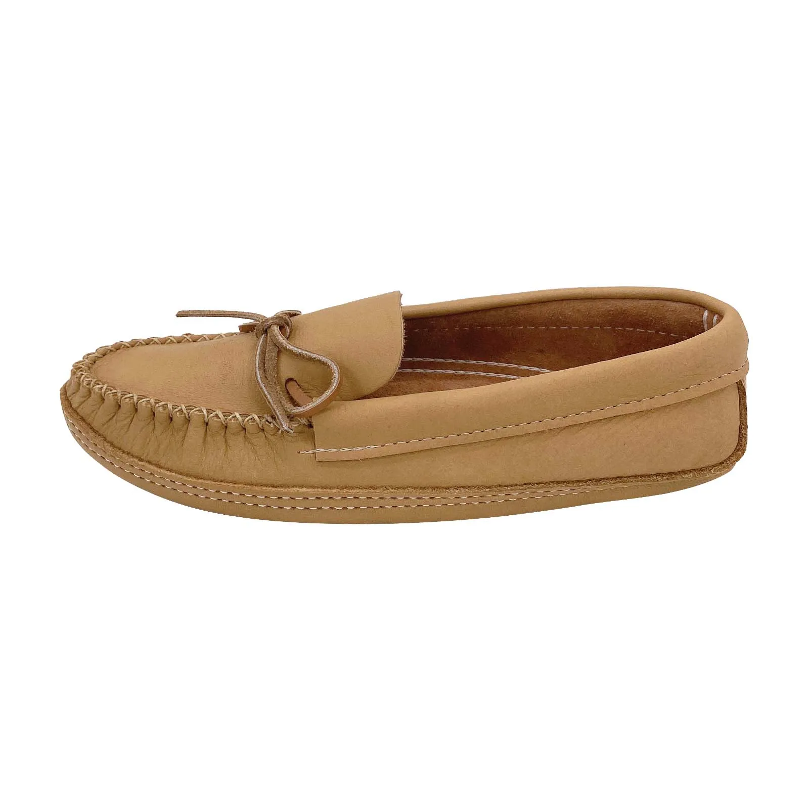 Men's Soft Sole Moose Hide Leather Moccasins