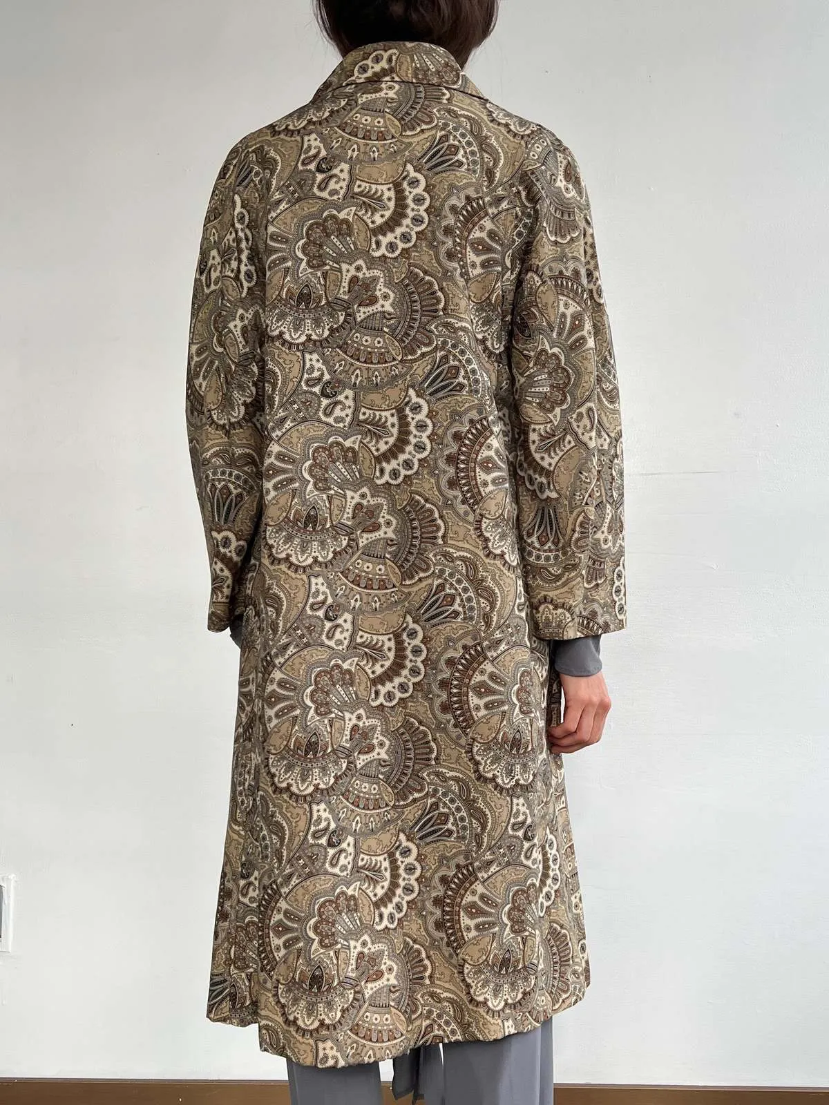 Mod Paisley Overcoat