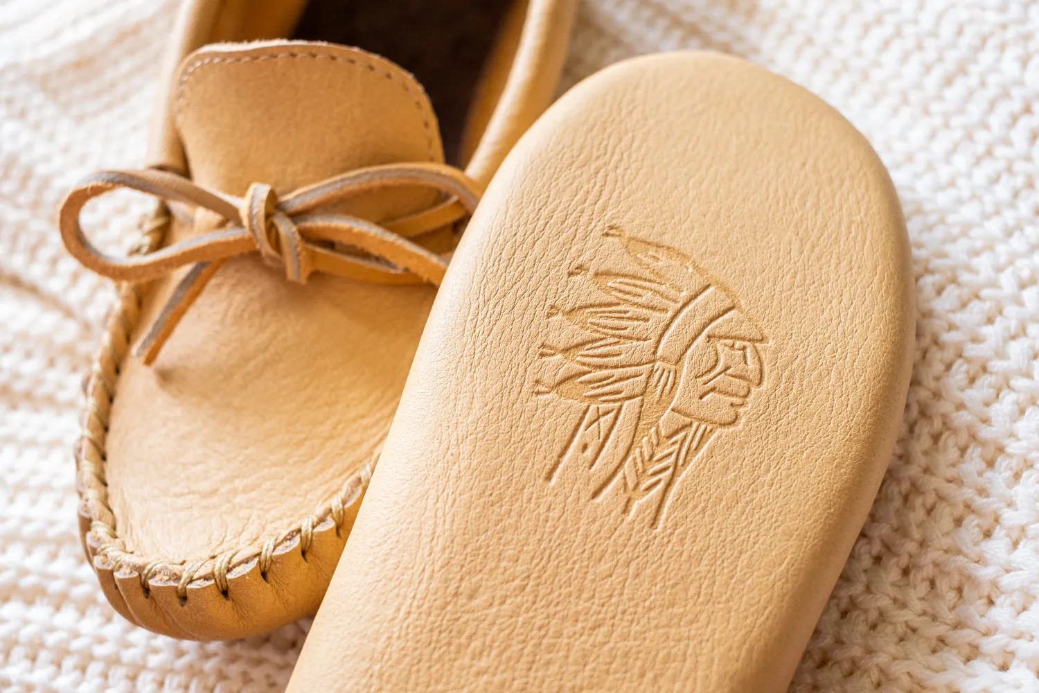 Moosehide Leather Moccasins for Women