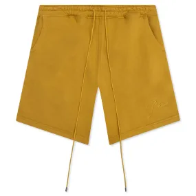 Mustard Sweatshorts