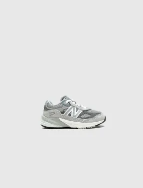 New Balance 990V6 Grey Toddler Shoes