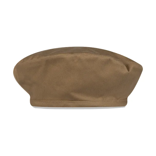 New Era Branded Beret Boina Café