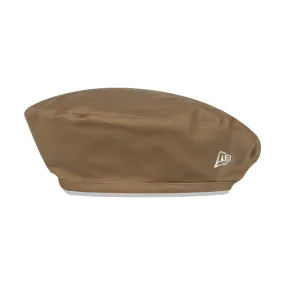 New Era Branded Beret Boina Café