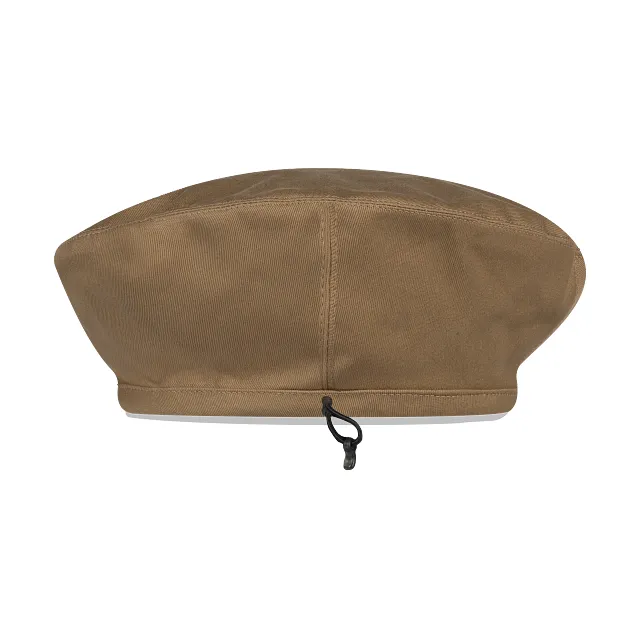 New Era Branded Beret Boina Café