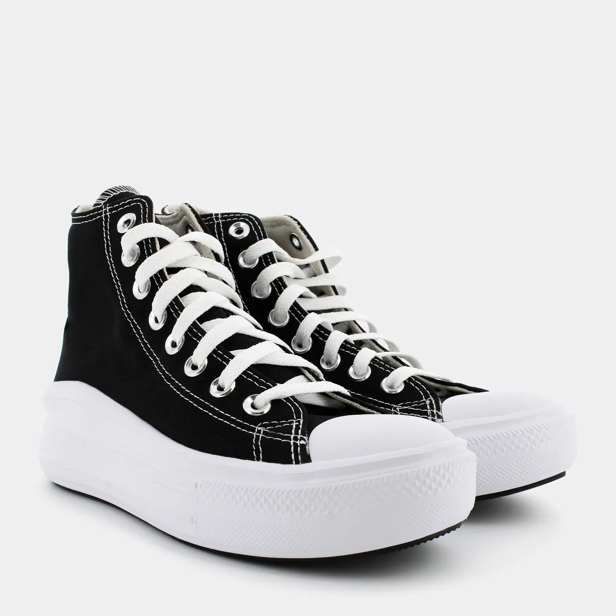 Nike Chuck Taylor All Star Move Black/Natural Ivory/White - Sports Sneakers