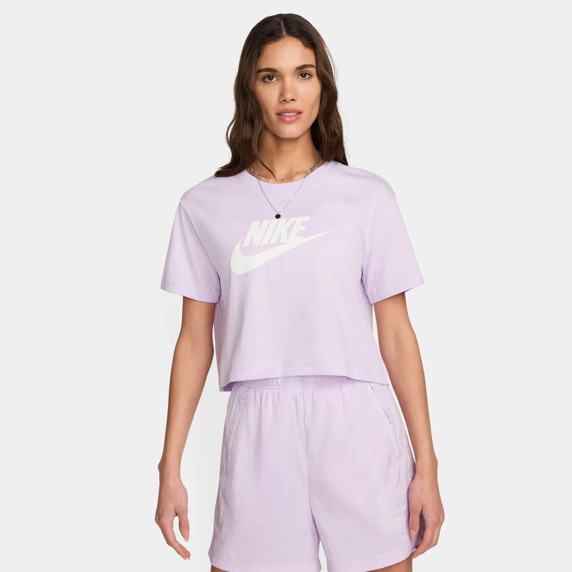 Nike Icon Futura Crop T-Shirt for Women