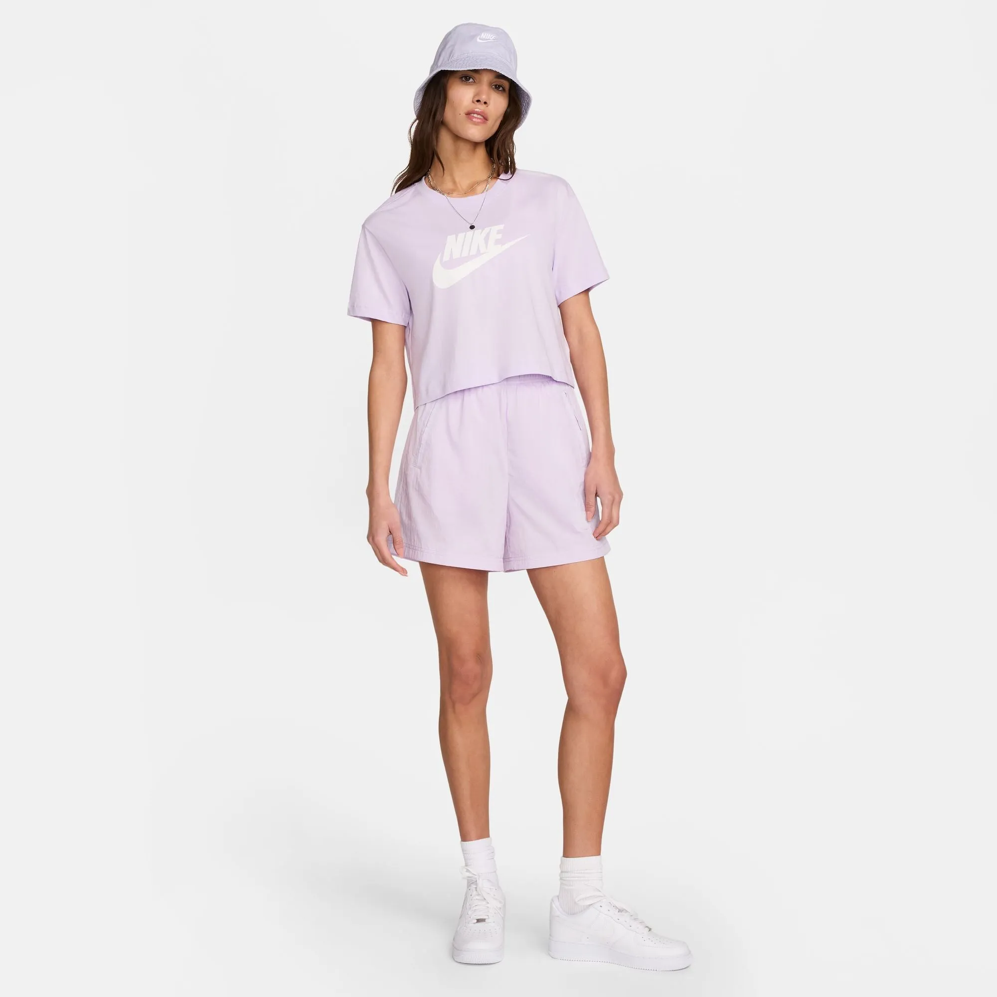 Nike Icon Futura Crop T-Shirt for Women