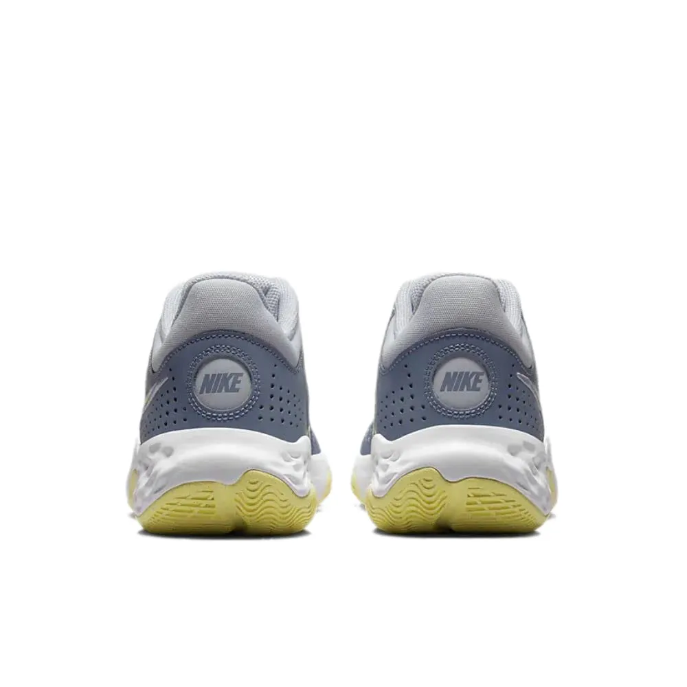 Nike Men's Fly.by Mid 3 Basketball Shoe Ashen Slate Citron Tint