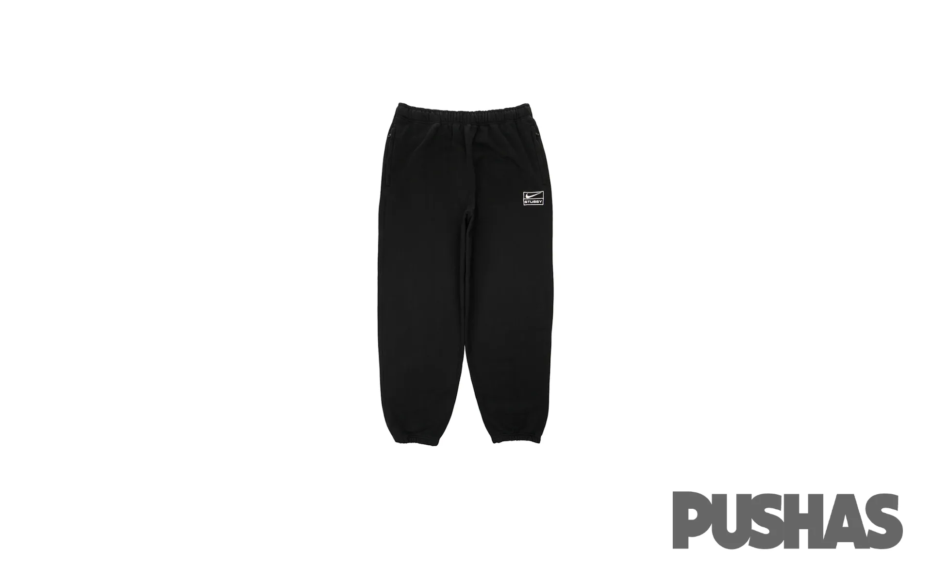 Nike Stussy Washed Sweatpants Black 2023